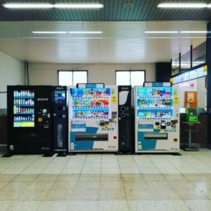 drinks and snacks vending machines